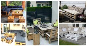 20 ideas for garden furniture made from wooden pallets