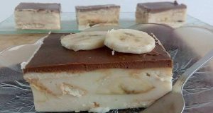 Banana dessert without baking ready in 15 minutes! Easy to prepare and divine taste…