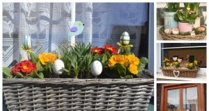 Turn your pots and planters into beautiful spring window sill decorations