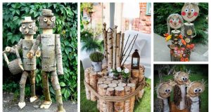 Collect wood and twigs in the forest – Inspiration for decorations made of old wood