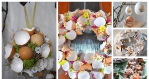 Use eggshells for spring creativity – 20+ inspirations you will enjoy