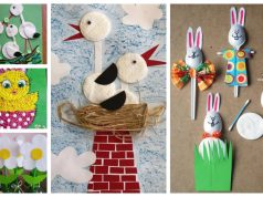 Take cotton swabs, chopsticks and plastic spoons – Amazing Creations for Kids
