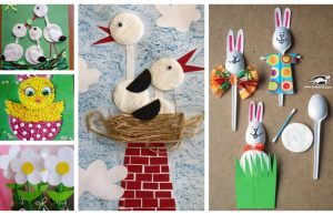 Take cotton swabs, chopsticks and plastic spoons – Amazing Creations for Kids