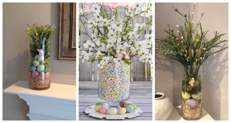 No need to spend on expensive decorations – just stack the decorations in a glass container