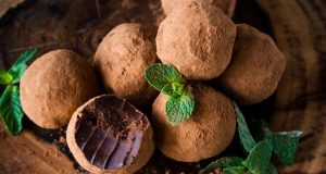 Heaven in the form of CHOCOLATE TRUFFLES with mint – ready in a jiffy!