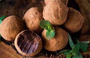 Heaven in the form of CHOCOLATE TRUFFLES with mint – ready in a jiffy!