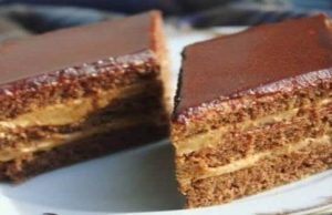 Delicious cappuccino slices with luxurious cream and delicate taste