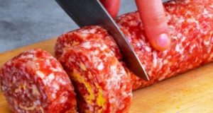 The most delicious minced meat roll – it exceeded all our expectations