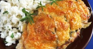 Stuffed chicken breast with cheese and zucchini – A wonderful quick oven dish