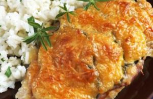 Stuffed chicken breast with cheese and zucchini – A wonderful quick oven dish
