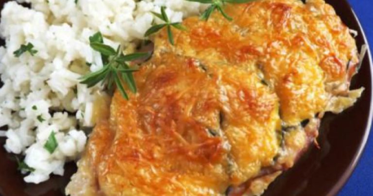 Stuffed chicken breast with cheese and zucchini – A wonderful quick oven dish