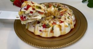Pudding treat with fruit – The kids absolutely loved it