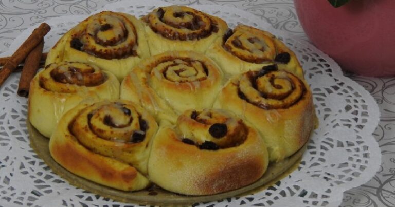 Cinnamon snails – delicious and very easy to prepare, ideal for the whole family