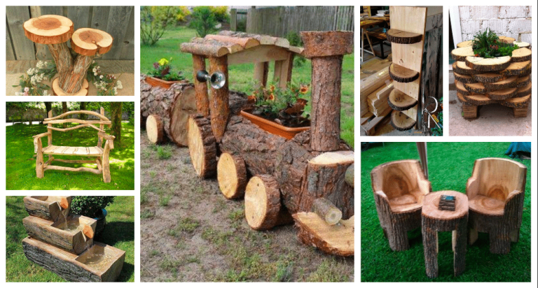 They only needed a few pieces of wood – Beautiful decorations by great creatives