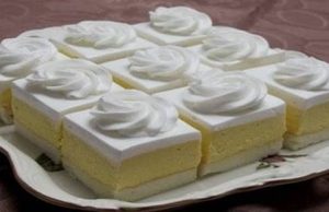 Vanilla cubes with pineapple flavour – Once out of the fridge they are unbeatable