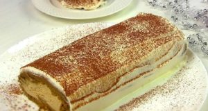 Coffee delight roll with creamy coffee filling – easy and quick preparation
