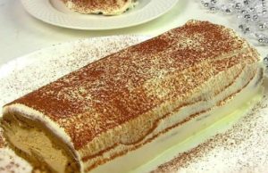 Coffee delight roll with creamy coffee filling – easy and quick preparation