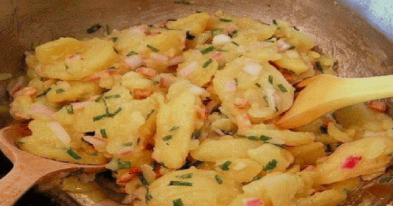 Viennese potatoes with extra delicious sauce – you don’t even need a main course
