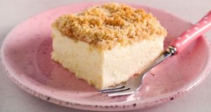Prepare the perfect dessert: Cheesecake with homemade biscuits