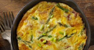 Dinner ready in 20 minutes – Quick pie with bacon and asparagus