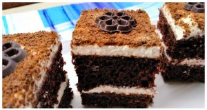 Buttermilk slices with mascarpone and chocolate – delicious taste and easy to prepare