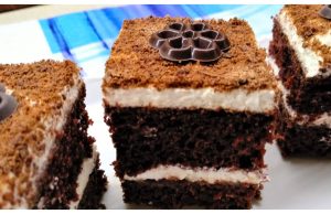 Buttermilk slices with mascarpone and chocolate – delicious taste and easy to prepare