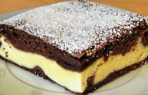 A delicious cocoa-curd dessert with a great taste!