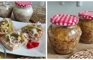 Homemade neck-end in a glass with a simple procedure – great on a slice of bread