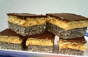 Fantastic creamy-macao dessert covered in chocolate: Try this goodness!