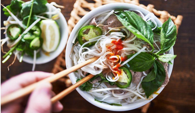 Vietnamese beef soup “Pho Bo” step by step!