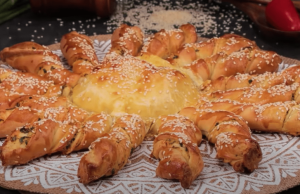 Inspiration for a fantastic starter: Try these cheese and garlic propellers!