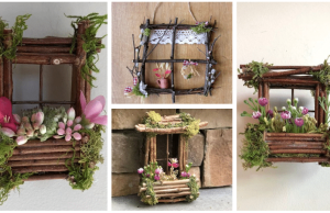 Inspiration for a beautiful spring creation: make one of these original decorations!