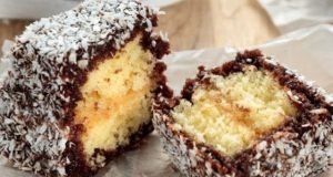 Simple recipe for delicious chocolate-covered coconut cubes