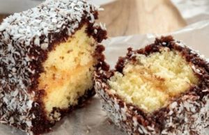 Simple recipe for delicious chocolate-covered coconut cubes
