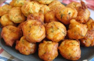 Unusual goodness! Try these zucchini fried balls