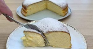 Yoghurt cake with great taste and WITHOUT a pinch of flour! – Easy and quick preparation