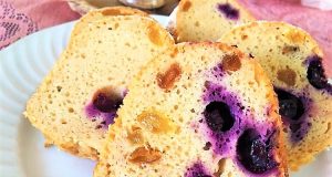 Delicious and fluffy blueberry cake – Easy and quick to prepare!