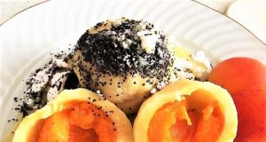 Luxurious apricot dumplings made from cheesecake dough: their taste will win you over immediately!