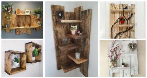 Wall decorations made from one wooden pallet – Get Inspired