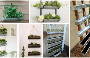 Original ways to use the gutter in your garden and home – Get inspired!