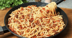 Prepare this spaghetti bolognese – Hearty, simple and incredibly tasty