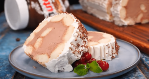 Recipe for a delicious sponge roll with luxurious cream!
