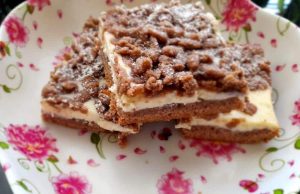 Recipe for a great crumbled bun with cottage cheese that everyone will love!