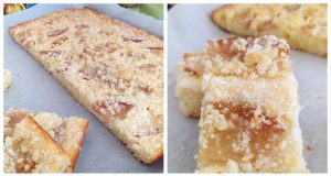 Quick pear pie with easy preparation and delicious taste