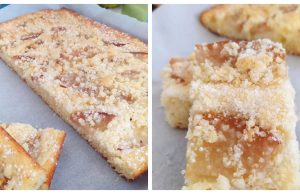 Quick pear pie with easy preparation and delicious taste