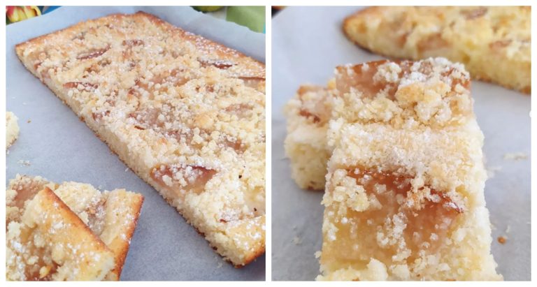 Quick pear pie with easy preparation and delicious taste