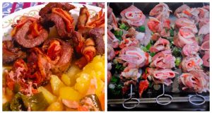 Snails on a pork neck needle – simple and tasty