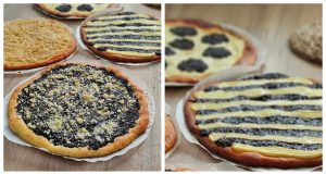 Bake a homemade Wallachian frgal with poppy seed, fudge or cottage cheese filling