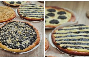 Bake a homemade Wallachian frgal with poppy seed, fudge or cottage cheese filling