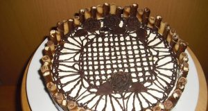Delicious no-bake sponge cake with cottage cheese and tubes!